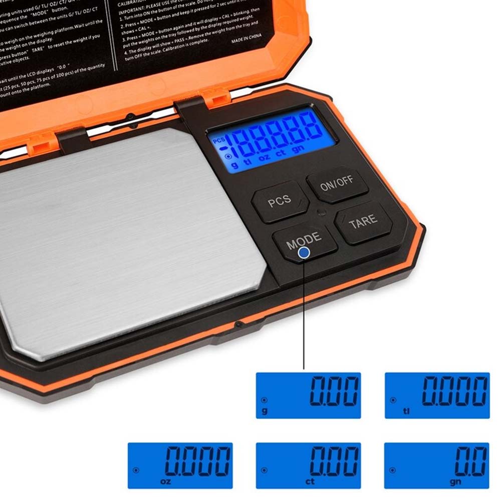 Mini Pocket Small Digital Pans Gold Jewellery Weighing Scales Micro 50g~0.001g