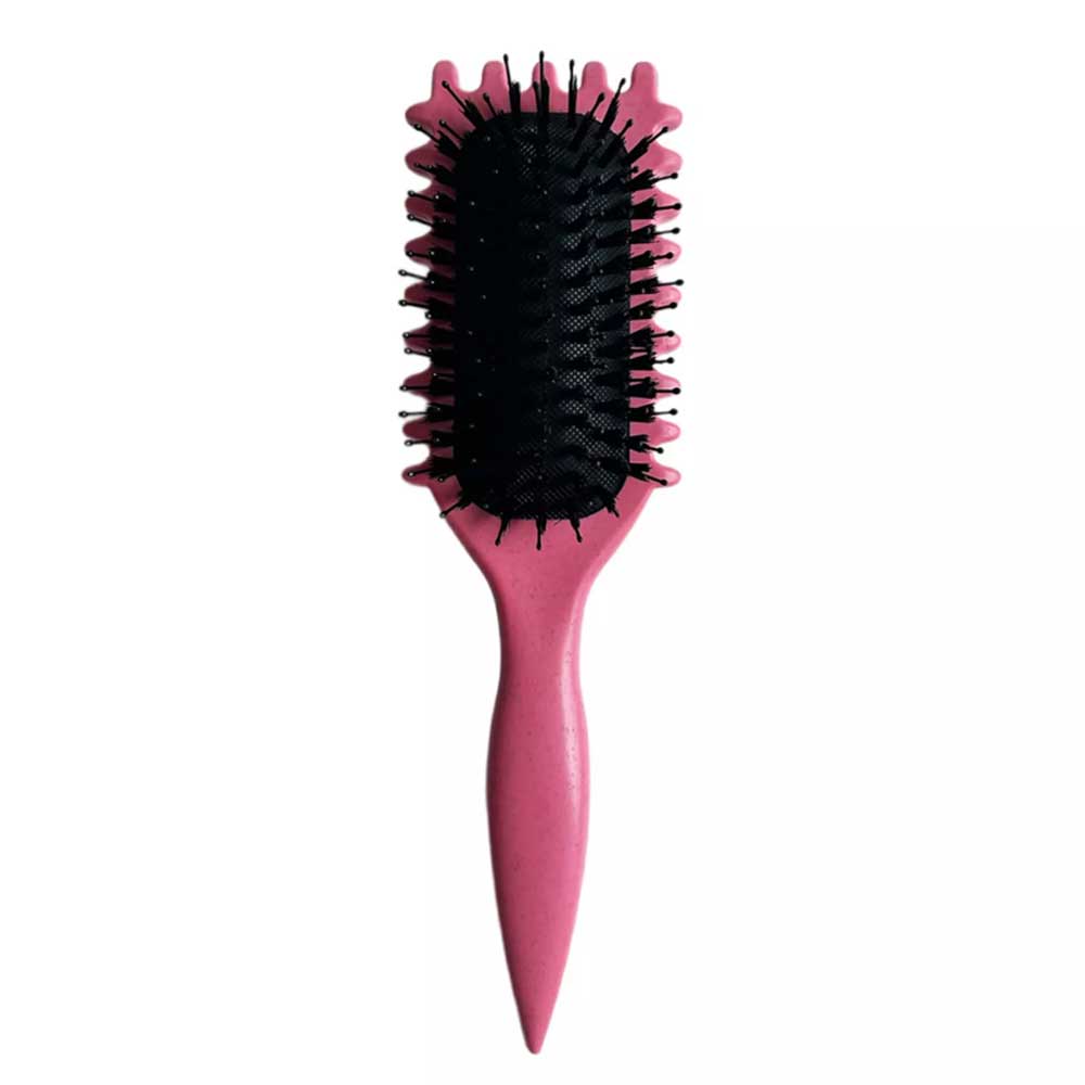 Women Curl Define Styling Defining Brush Hair Stylishing Tool Curl Brush Comb