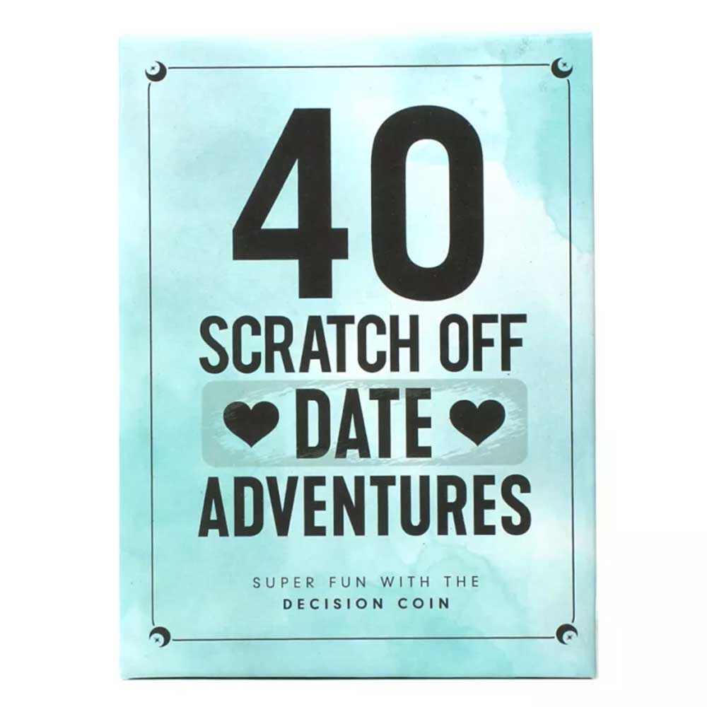Date Night Adventure Book for Couples - 40 Scratch Off Challenge and Date