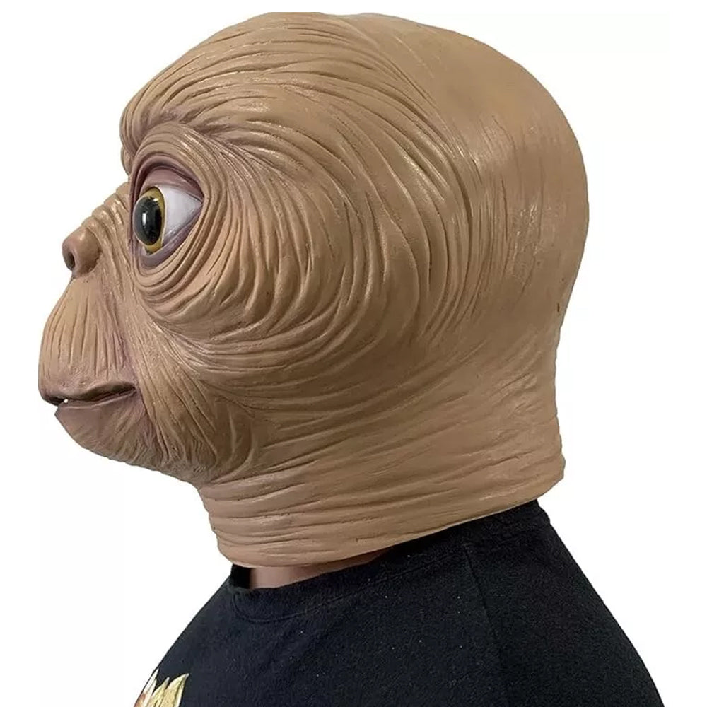 ET Alien Latex Mask – Realistic Sci-Fi Costume for Halloween & Cosplay