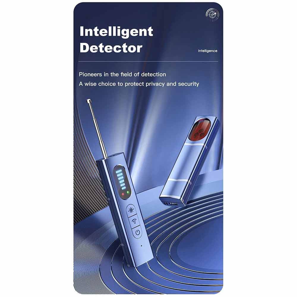 Hidden Camera Detector Anti Spy Bug GPS Tracker Finder Scanner Device Hotel Car