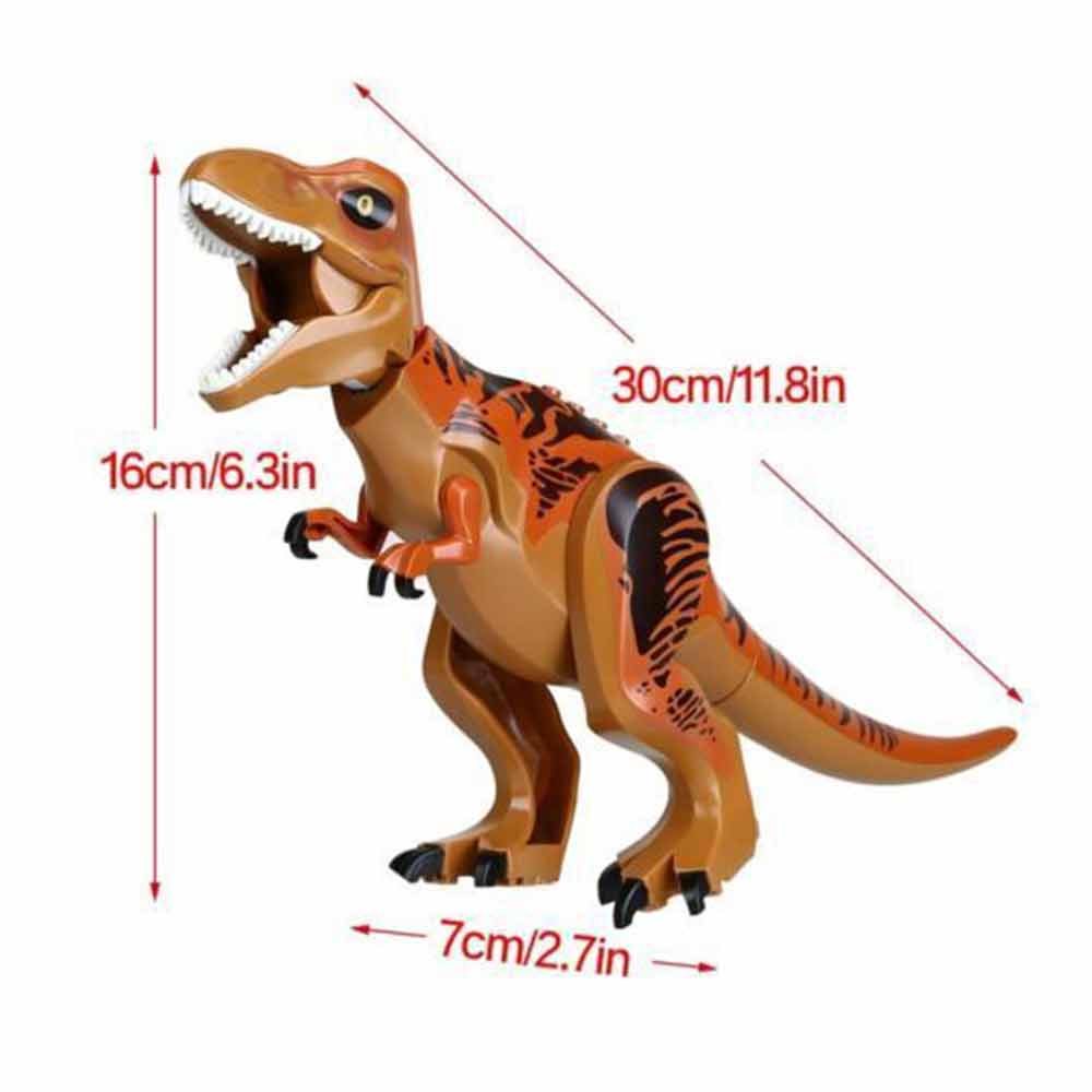Indominus Rex Dinosaur Building Toy - Full Size XXL Figure Blocks Set for Kids, Creative STEM Gift
