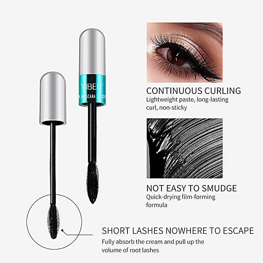 QIC 4D Silk Fiber Long Lasting Waterproof mascara