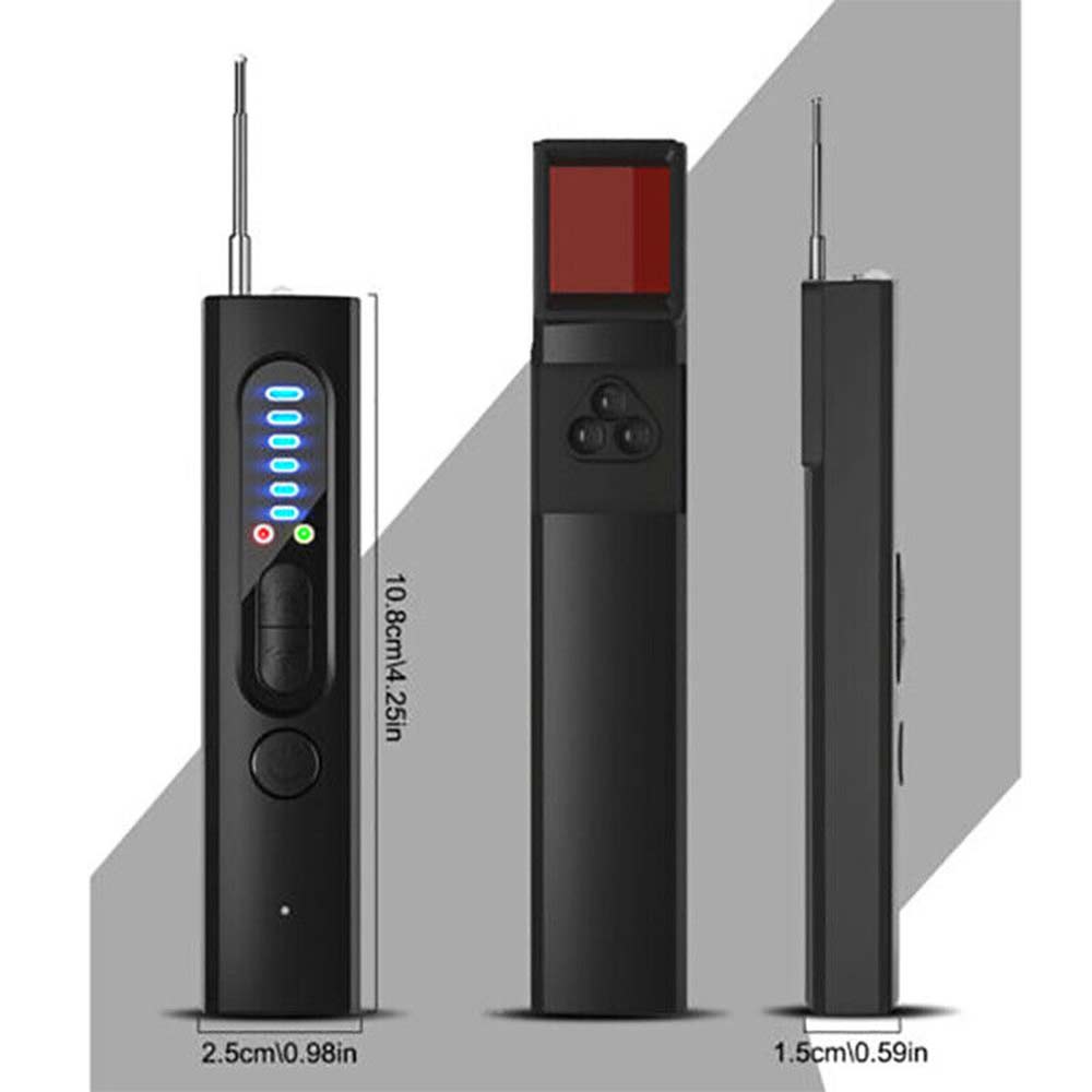 Hidden Camera Detector Anti Spy Bug GPS Tracker Finder Scanner Device Hotel Car