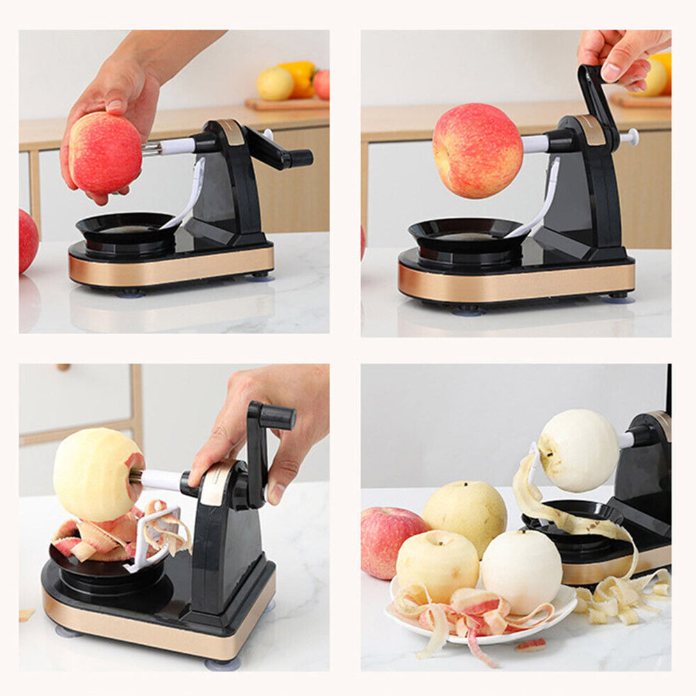 Fruit Peeler Tool hand-cranked Machine Potato Pear Fruit Apple Cutter Slicer