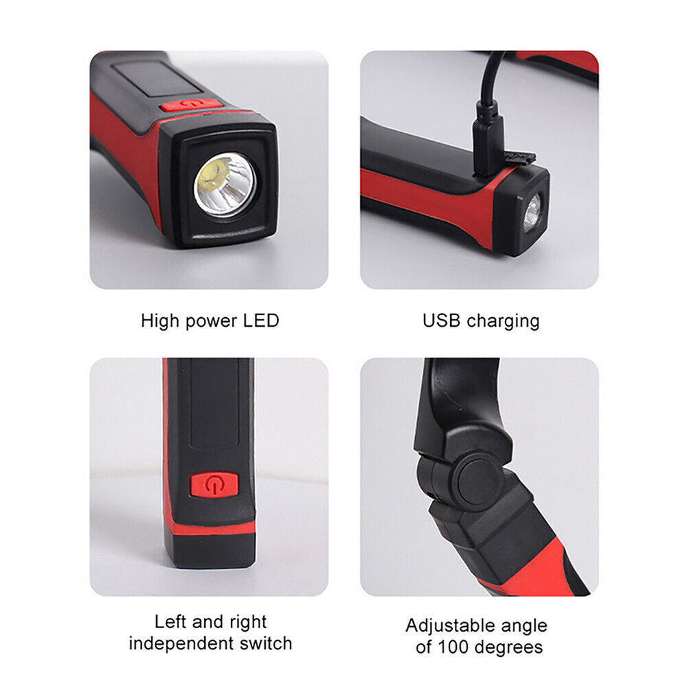 LED Neck Hanging Reading Light Flexible Hug Light Portable Hands-Free Torch Lamp