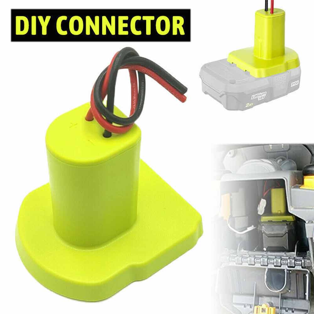 Power Wheels adapter for Ryobi One+ 18V Lithium Ion Battery Dock Power Connector