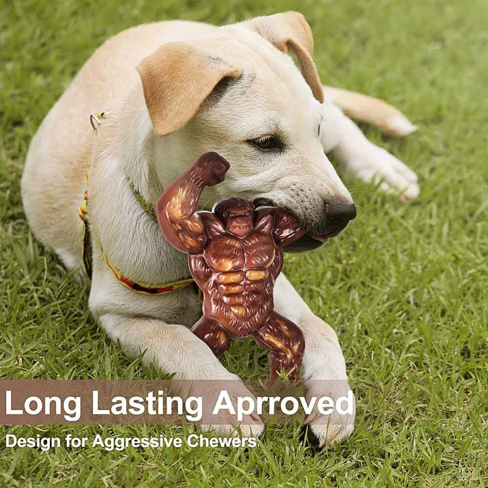 6.7" Indestructible Dog Toy – Extreme Tough Chew Toy for Aggressive Chewers