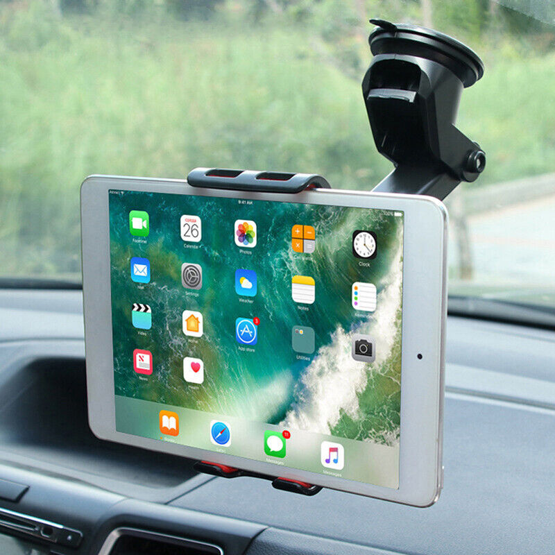 Car Tablet / Phone Holder Mount 360 Degree Adjustable Mobile Suction Cup Bracket Stand