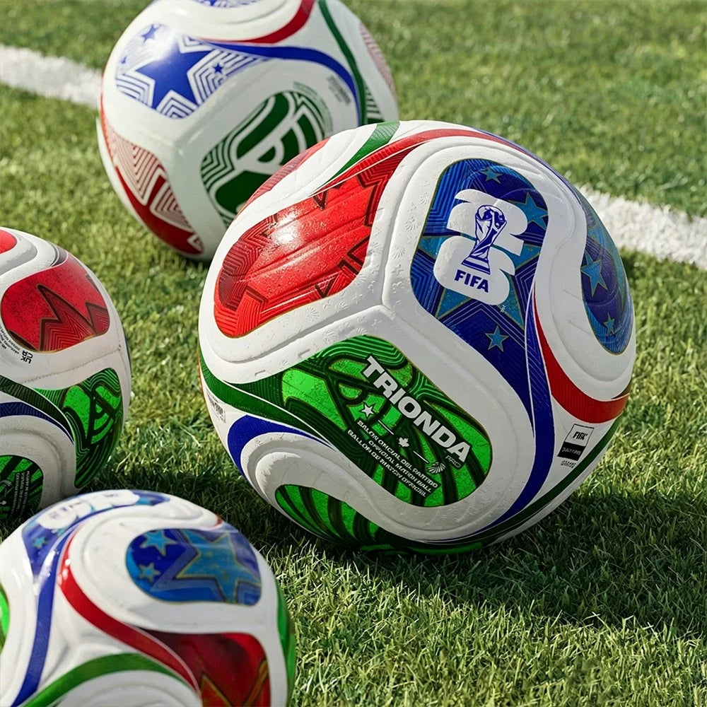2026-Style Trionda Football – Size 5 Heat-Bonded Match Ball