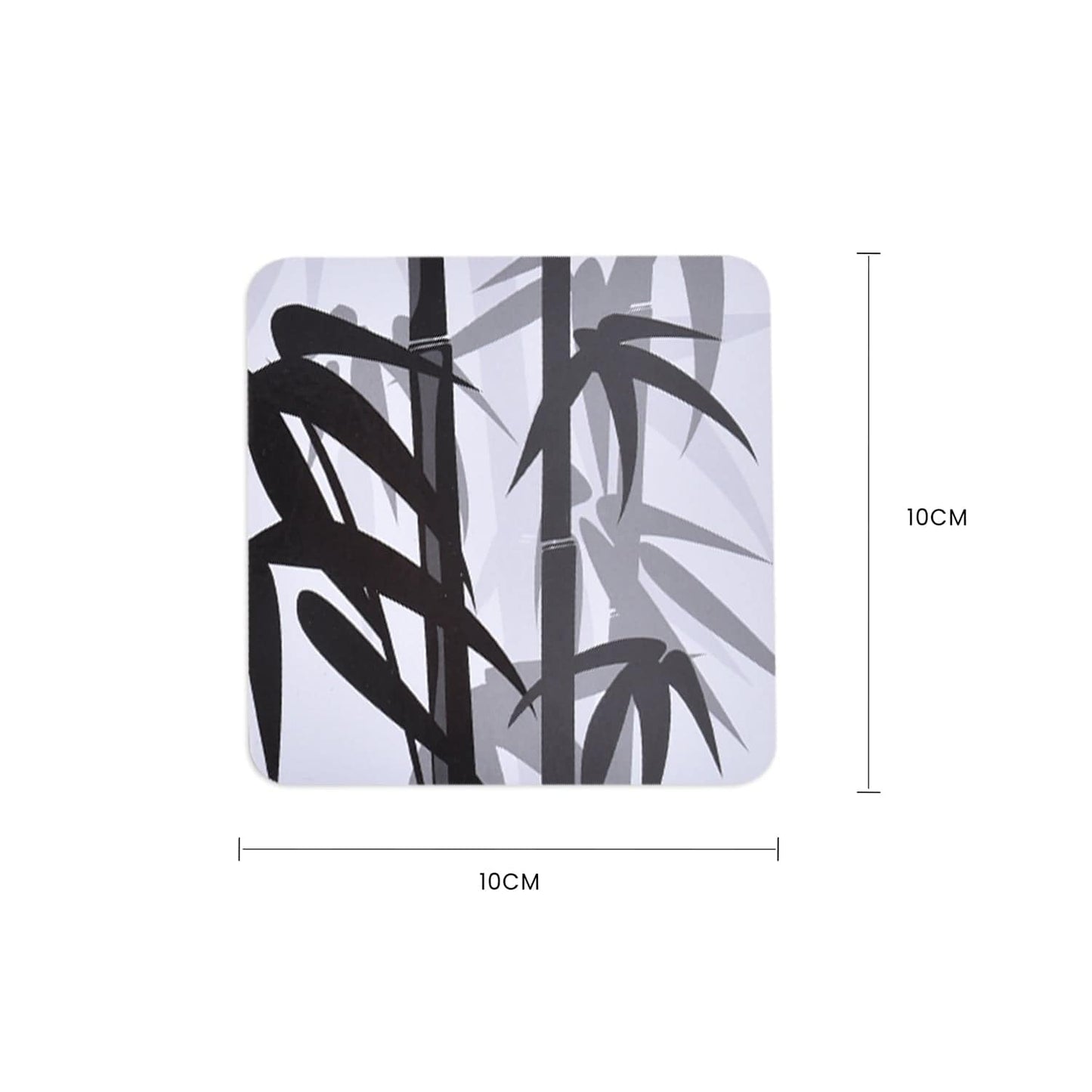 Clevinger 8 pcs MDF Placemats and Coasters Bamboo