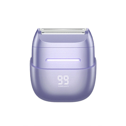 Women’s Waterproof Shaver – Dual-Blade Electric Razor for Sensitive Skin, USB LED