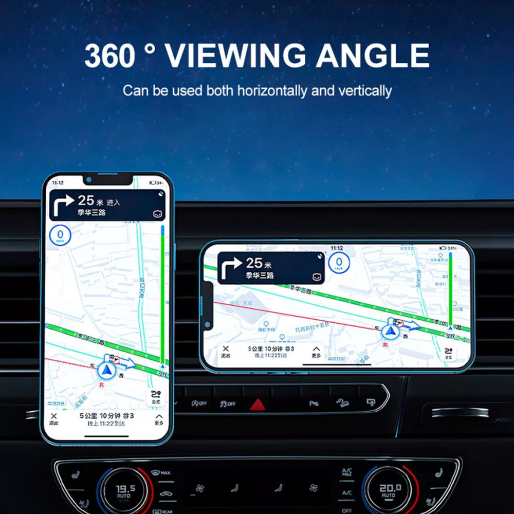 Magnetic Wireless Car Charger Mount Holder Car Mount Phone Holder for iPhone 15