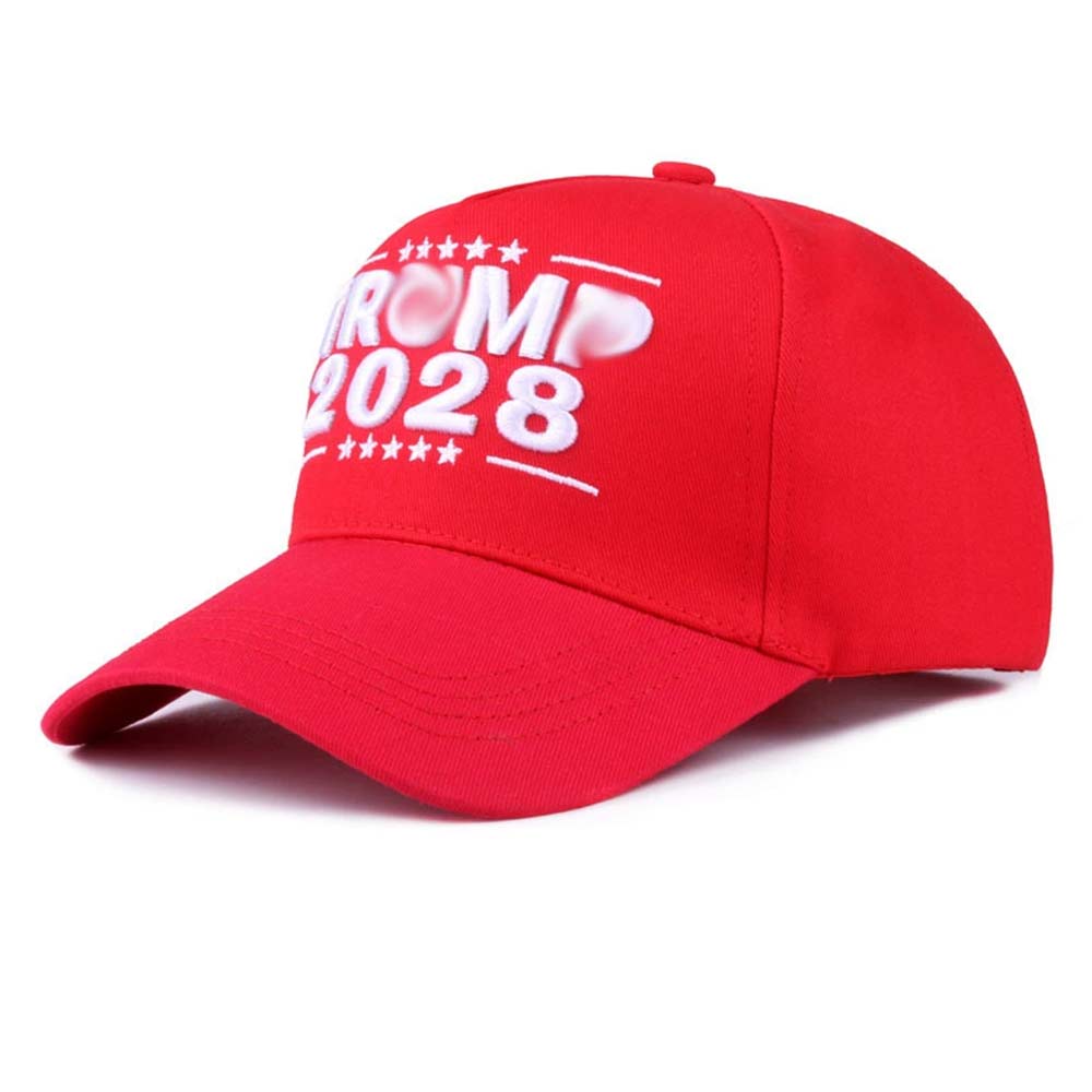 Trump 2028 Embroidered Baseball Cap MAGA Hat - Make America Great Again USA