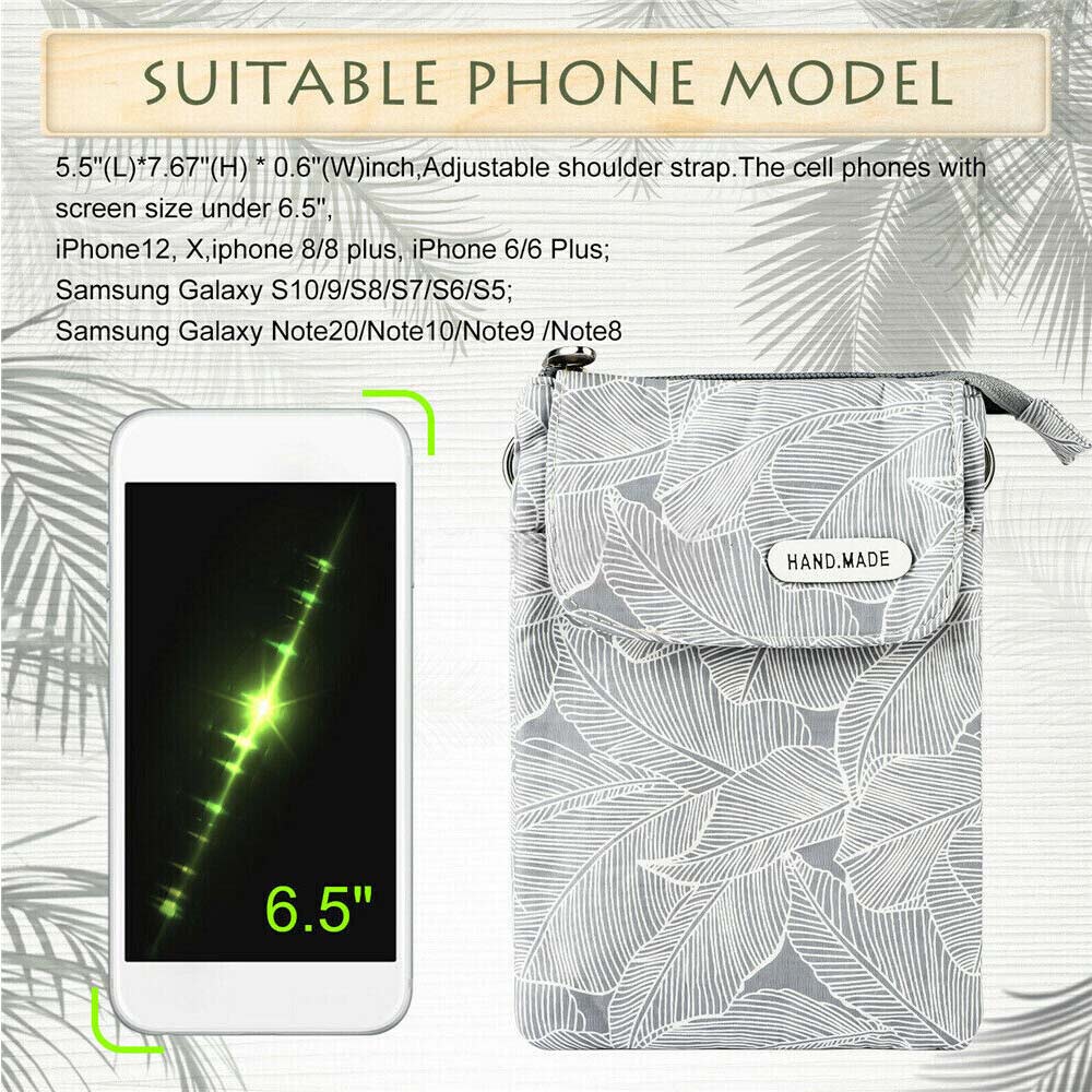 Women Small Cross body Cell Phone Cases Craft Shoulder Bag Pouch Handbag Wallet