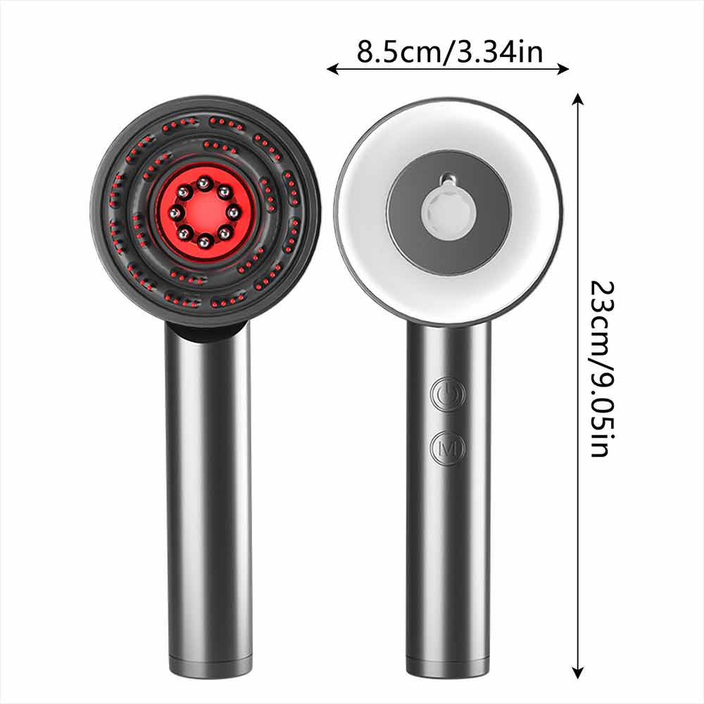Massage Scalp Hair Comb Red Light Therapy Massage Brush Hair Growth Comb Massager