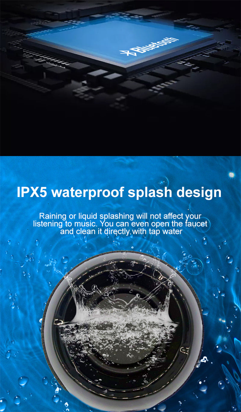 Portable Wireless Bluetooth USB Speaker – Mini Outdoor Speaker with TF Card & FM Radio