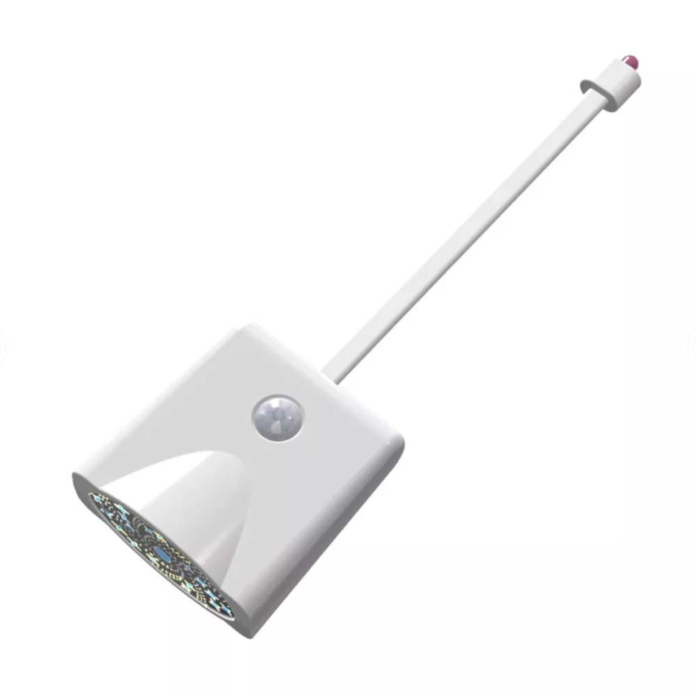 Toilet Bowl LED Night Light Motion Activated Seat Sensor Bathroom Lamp Light Rechargeable