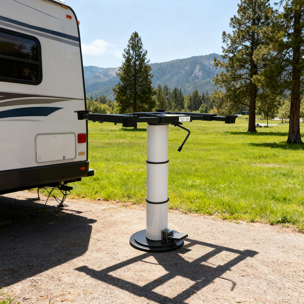 Adjustable Boat RV  Table Leg | Height Lift & 360° Swivel Pedestal for Caravan
