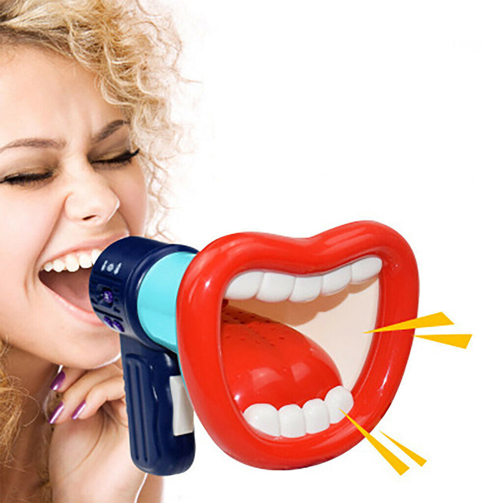 Horn Toy Voice Changer Loud Speaker Amplifies Sound Effect Megaphone Kids Gift