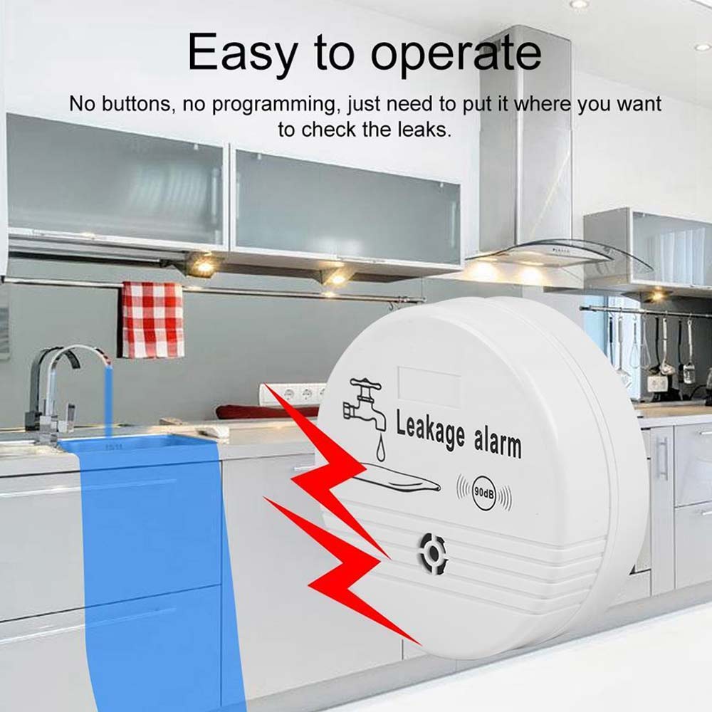 Water Leak Sensor Leak Detector Overflow Water Level Leakage Alarm Sensor