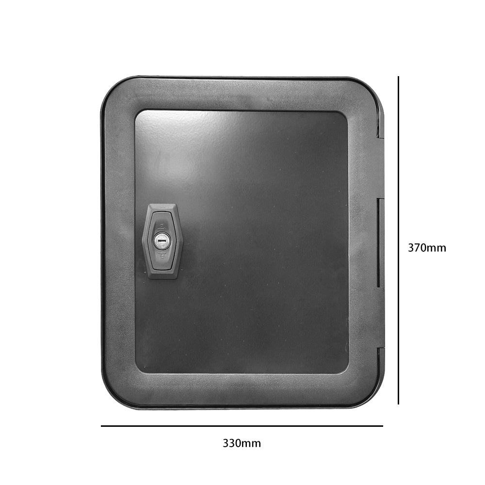 RV Caravan Toilet 3J-W5000 – Compact, Hygienic, Rotating Bowl, 17.2L Tank