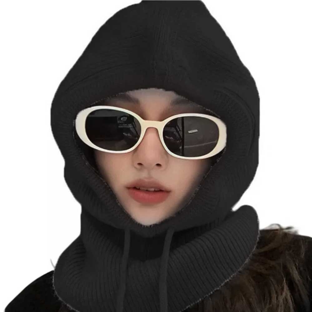 Thermal Knitted Balaclava - Winter Ski Face Neck Warmer Scarf Snood Hood
