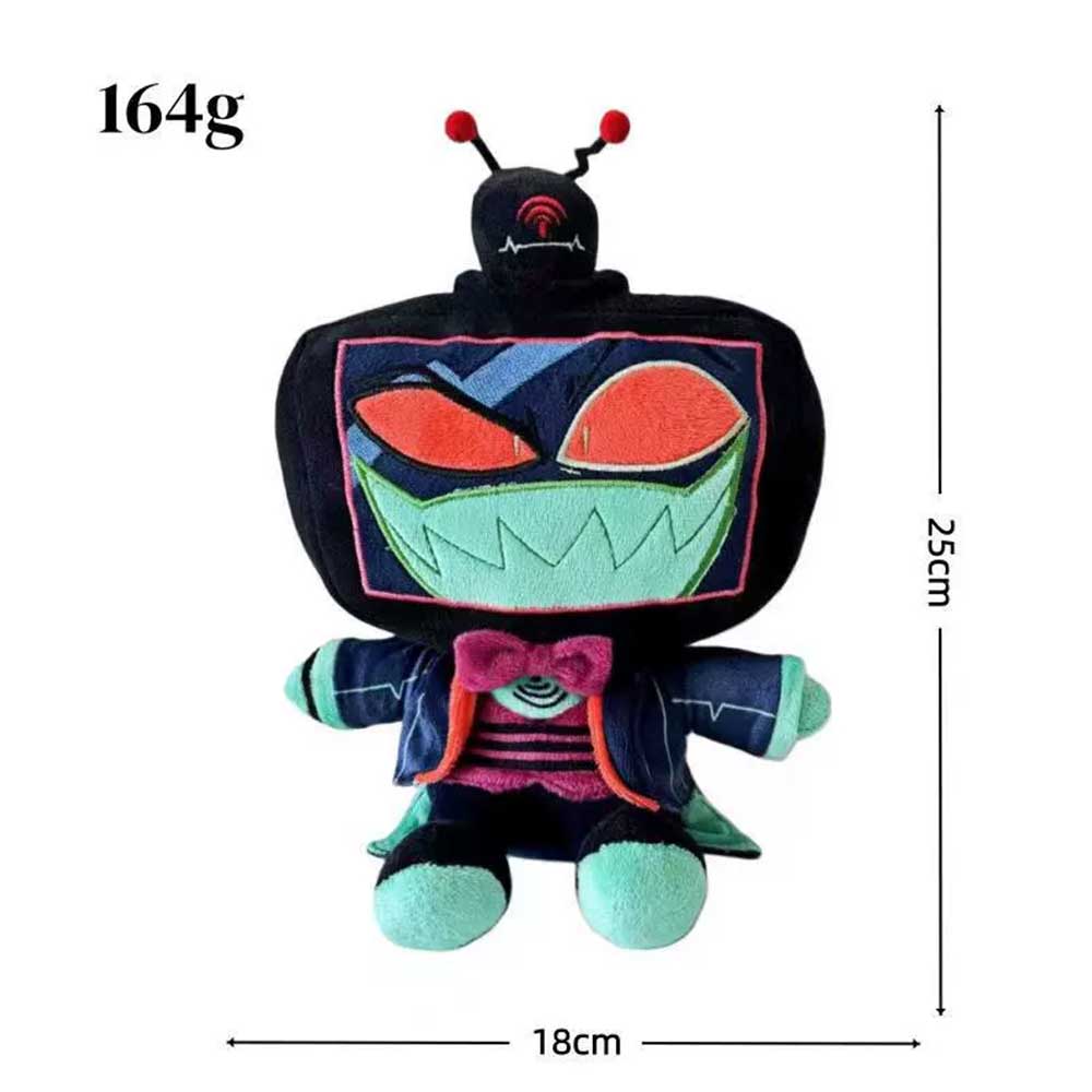 25cm Hazbin Hotel Vox Plush Doll - Official Character Toy Gift for Fans