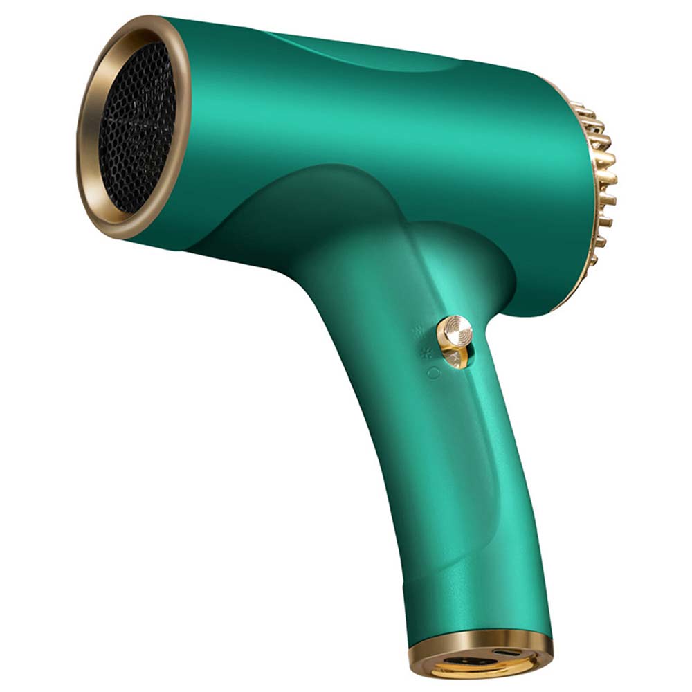 Portable Rechargeable USB Cordless Hair Dryer Versatile Hairdressing Tool