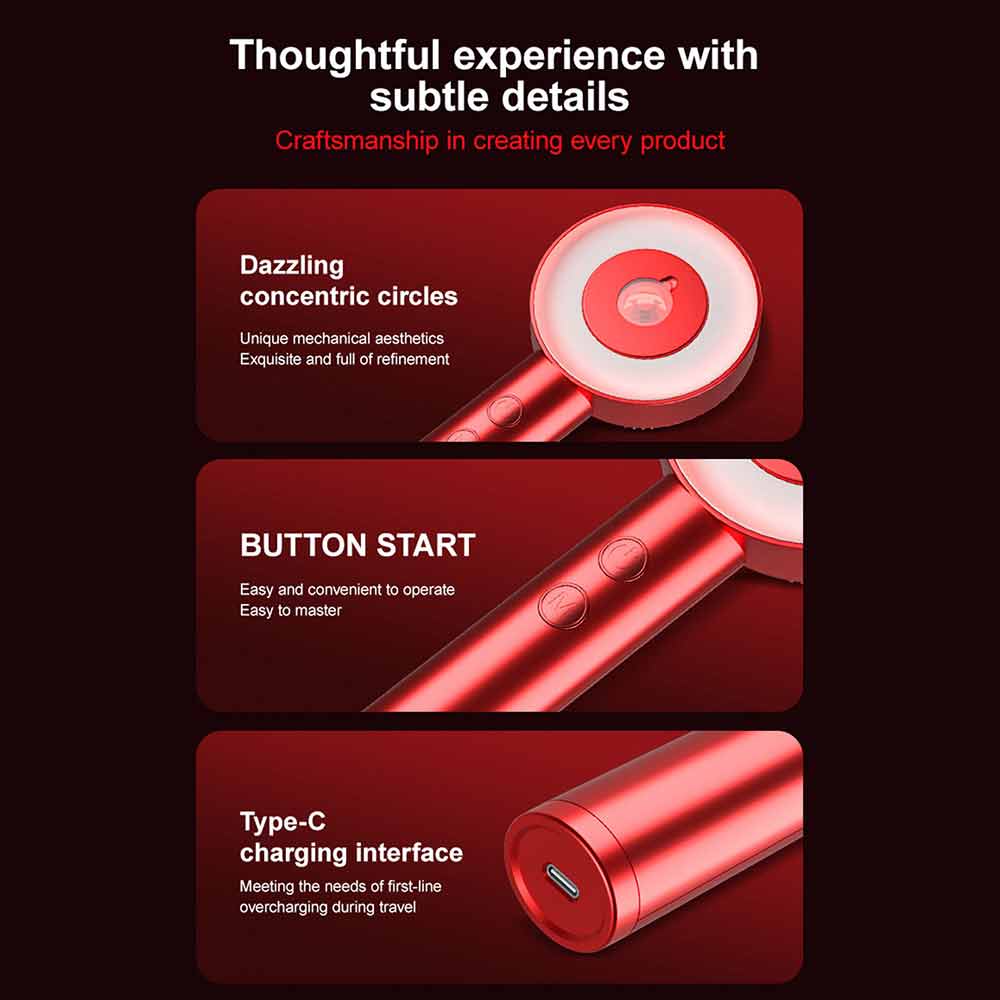 Massage Scalp Hair Comb Red Light Therapy Massage Brush Hair Growth Comb Massager