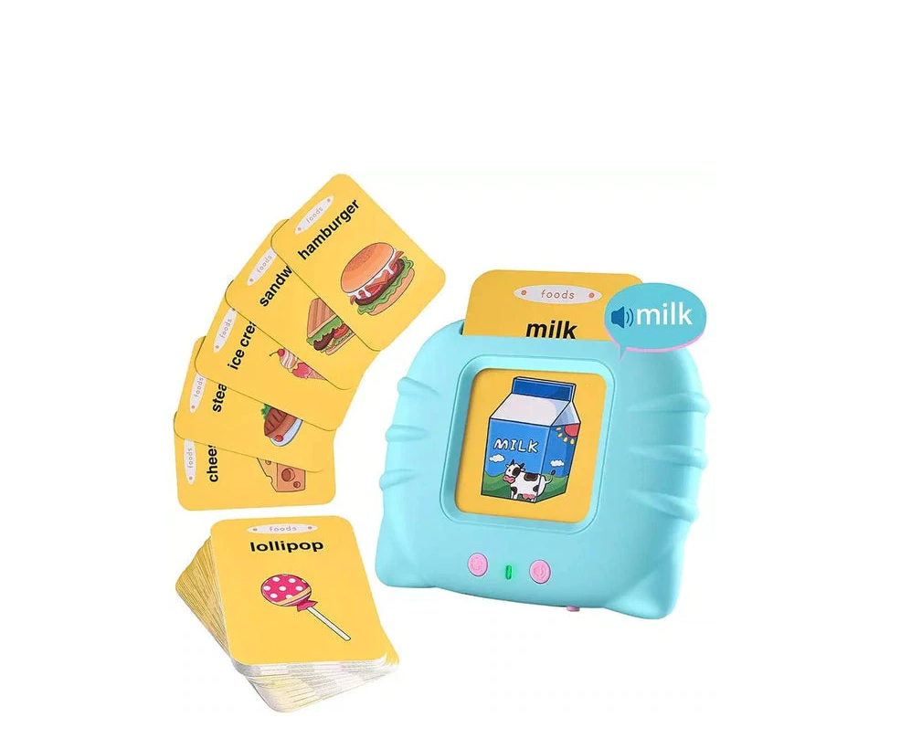 Educational Talking Flash Cards Learning Words with Sound Effect Kids Toys Gift