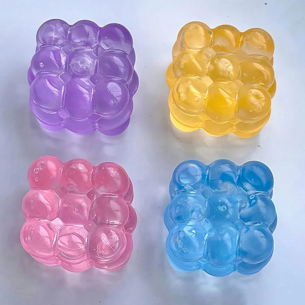 Novelty Squishy Cube – Malt Slow Rebound Stress Relief Squeeze Toy