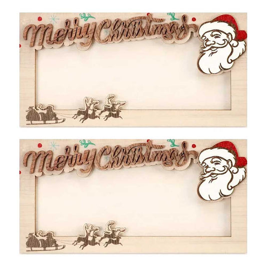 2-Pack Assorted Christmas Money Gift Wallets with Envelopes - Cute Holiday Cash Holder & Card Organizer