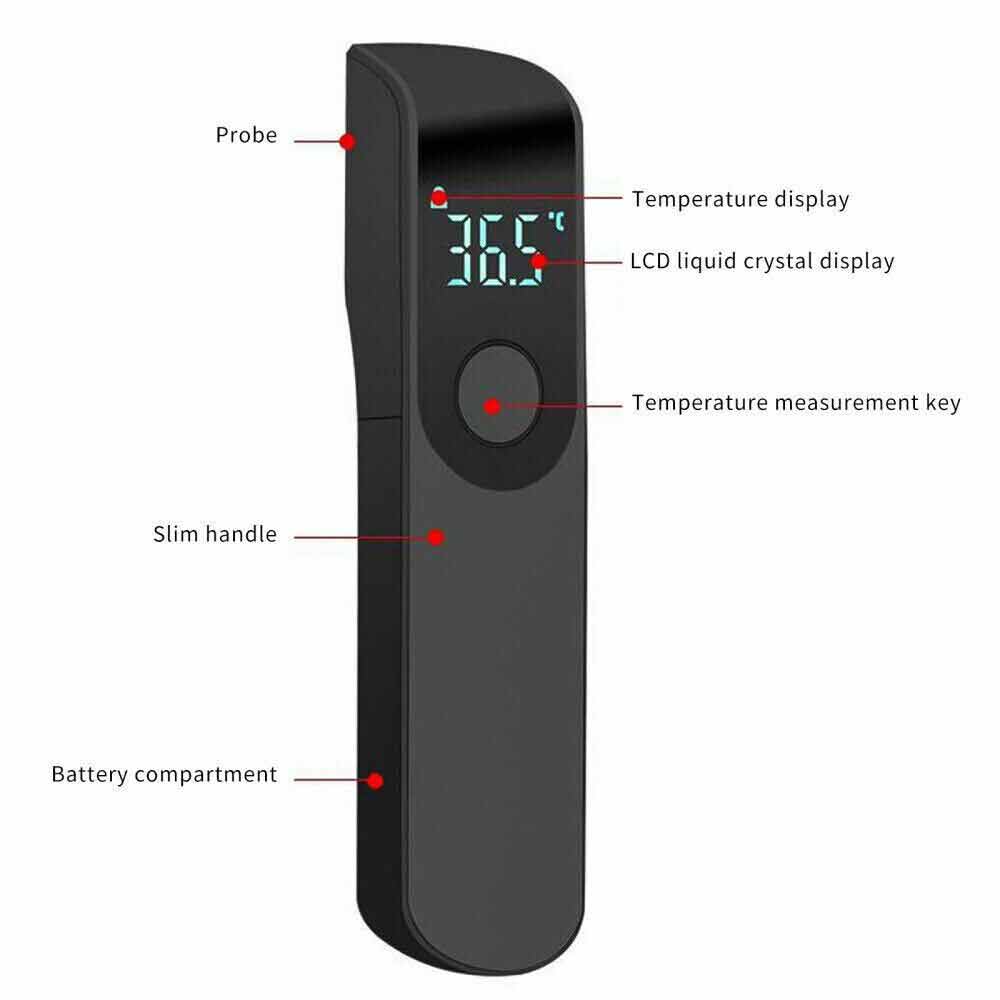 Infrared Digital Thermometer Forehead Non-Contact Baby Adult Body Thermometer Kid