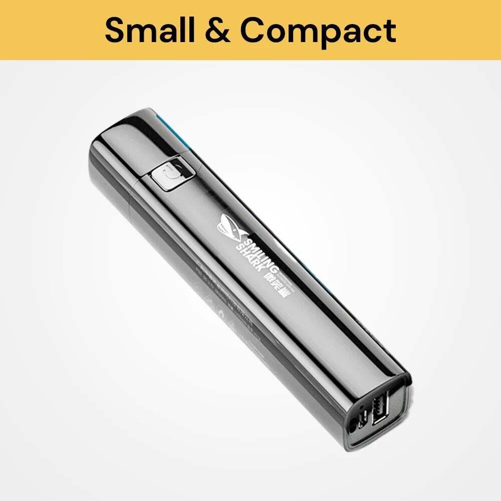 Mini USB LED Flashlight Keychain Rechargeable Self Tactical Light