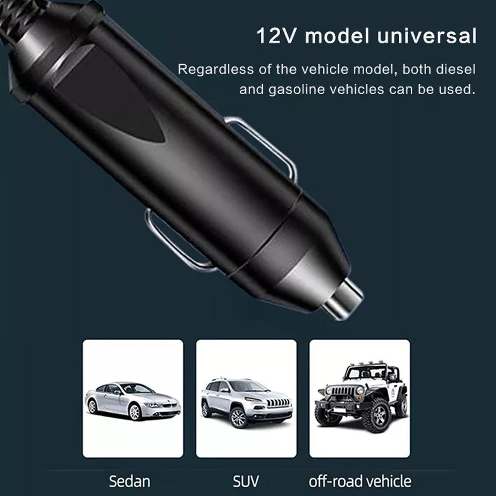 12V to 240V AC Converter 200W Car Power Inverter W/ 4USB Phone Charger Vehicle