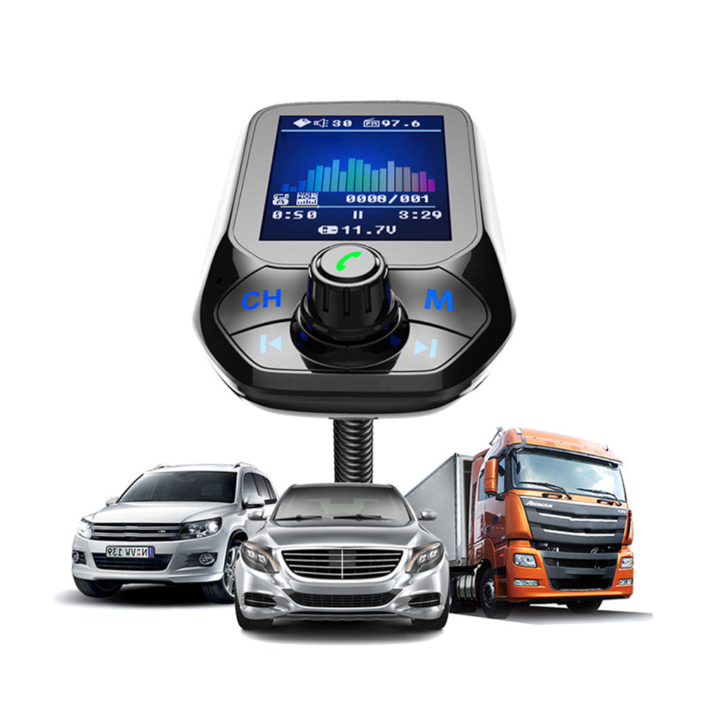 T43 Car Bluetooth MP3 FM Transmitter Car Charger