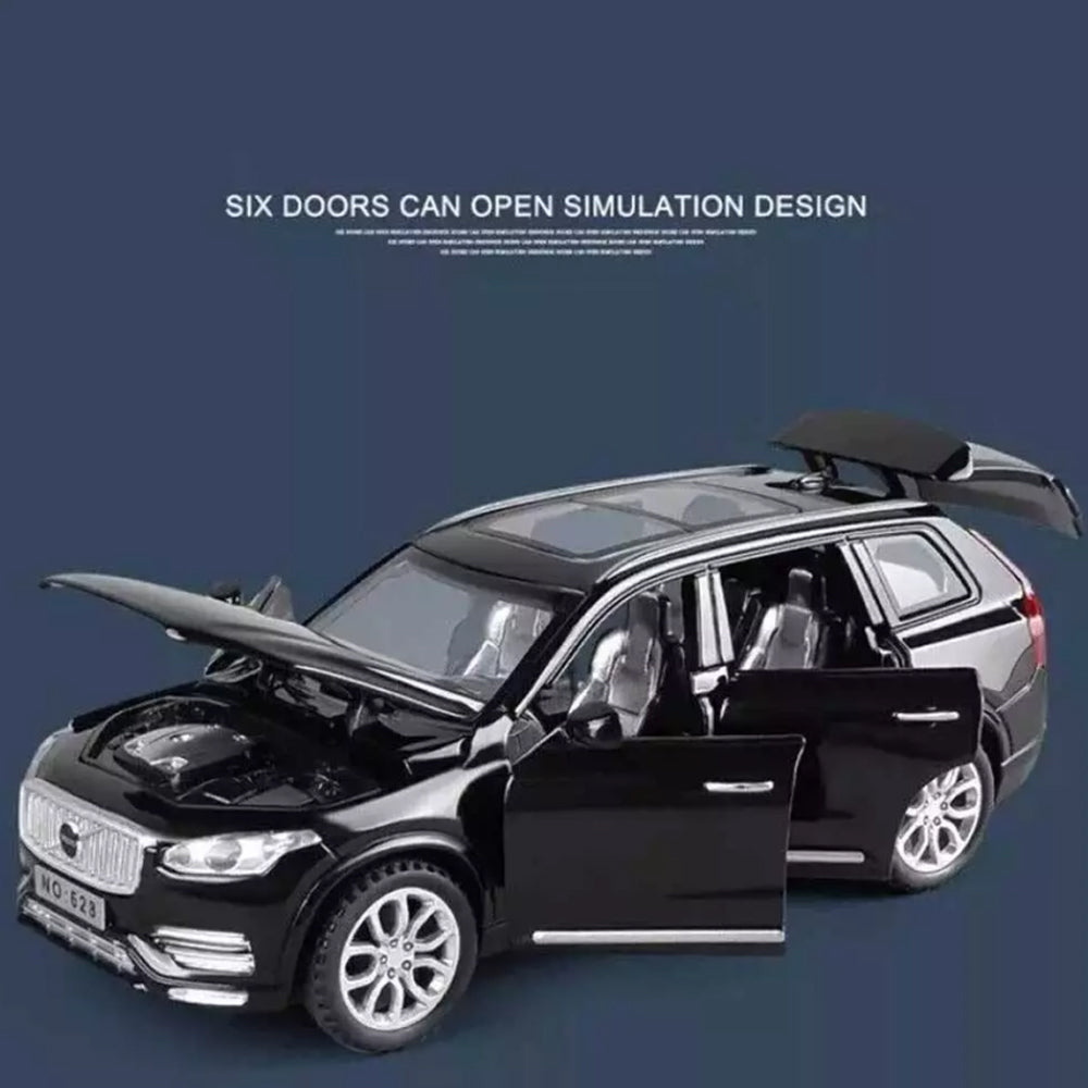 1:32 For Volvo XC90 Alloy Diecast Car Model Toy Vehicle Pull Back Sound Light Toys