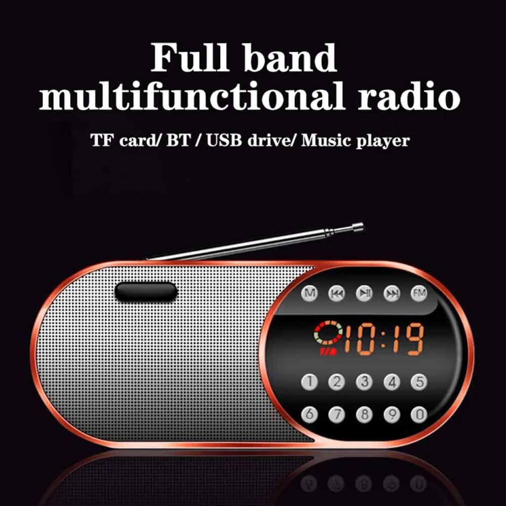 Portable Wireless Bluetooth Speaker Stereo Bass Loud USB FM Stereo Bass Speakers
