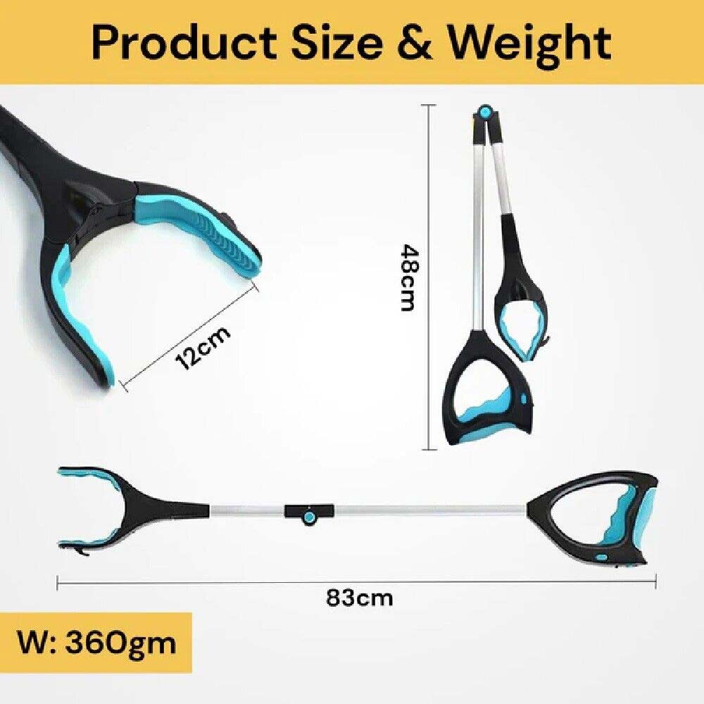 Megnatic Aluminium Pick Up Tool Reacher Grabber Extend Hand Picker Arm Stick