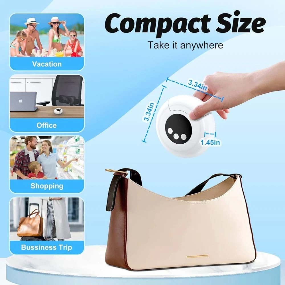 Electric Nail Clippers & File - Automatic Trimmer Cutter Rechargeable with Light
