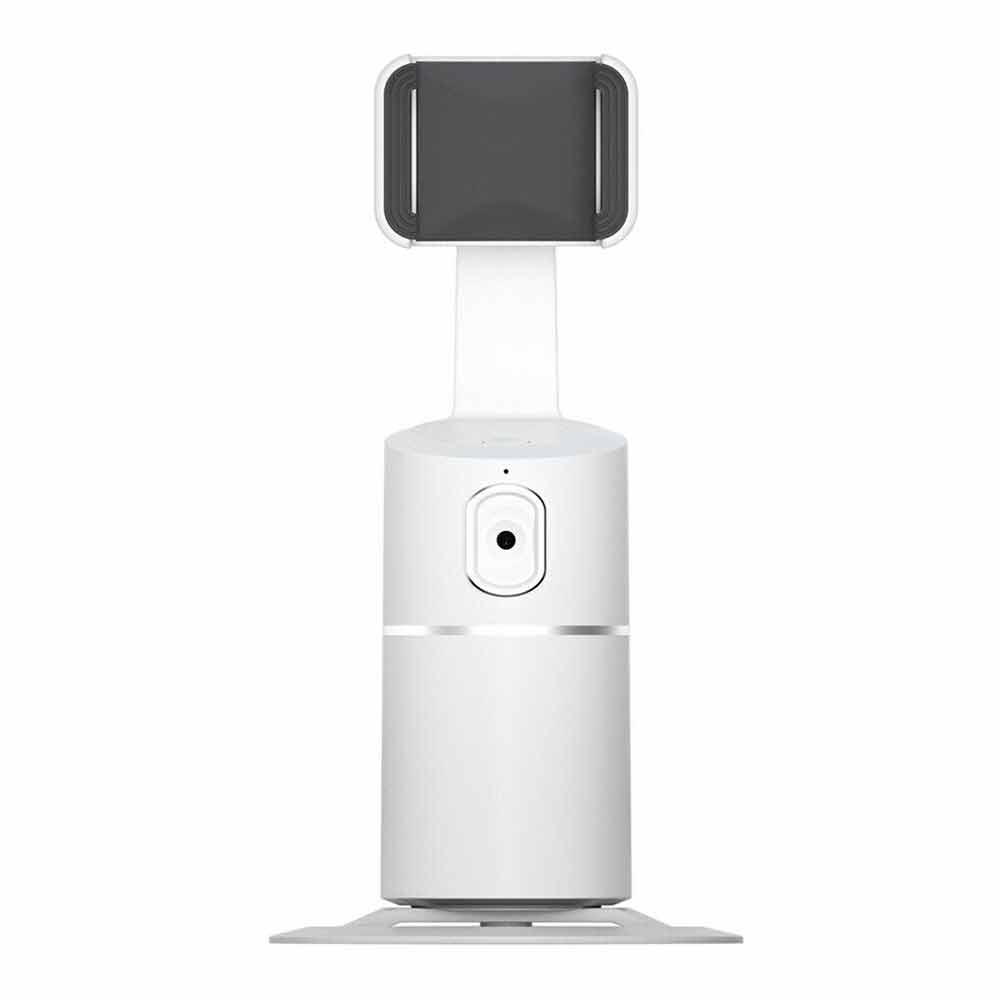 360° AI Auto Face Tracking Phone Holder Smart Selfie Stick Stand Camera Mount