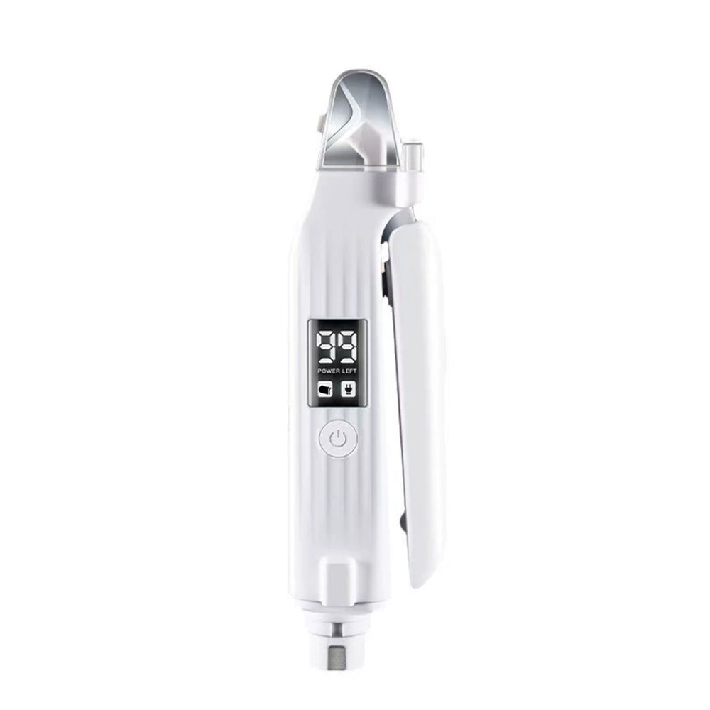 Electric Pet Nail Trimmer – 2-in-1 Clipper & Grinder with LED, USB Rechargeable