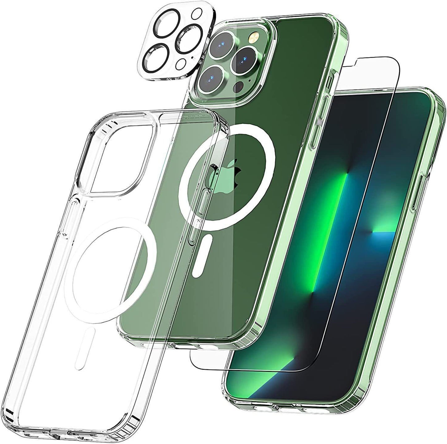 Bundle for iPhone 17 Pro Max – MagSafe Shockproof Case with Screen & Lens Protectors Set