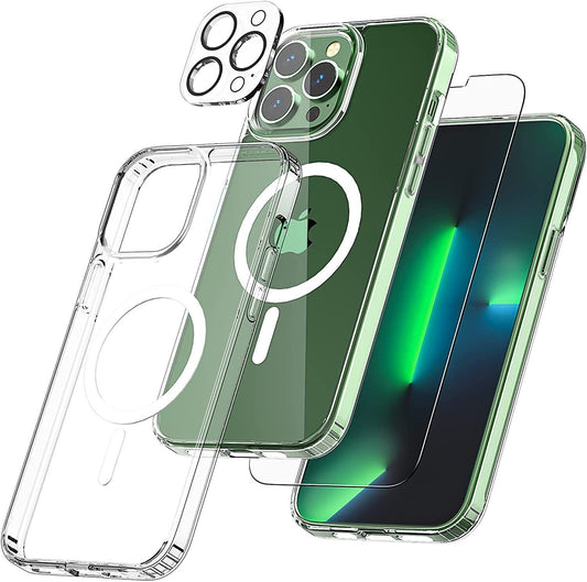 Bundle for iPhone 17 Pro – MagSafe Shockproof Case with Screen & Lens Protectors Set