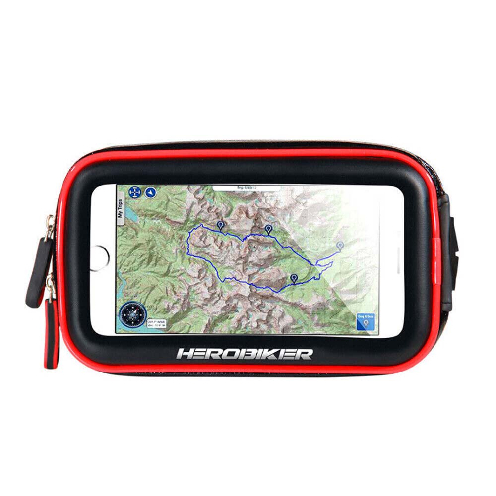 Motorcycle Motorbike Bike Cycling Phone Holder Case Bag Waterproof Mobile Phone