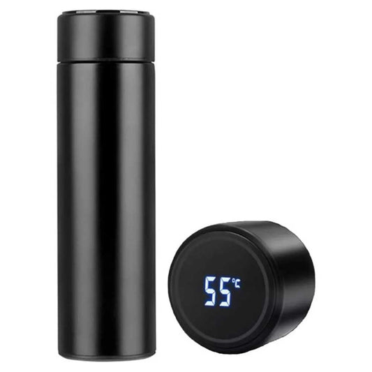 Stainless Steel Vacuum Cup Smart Insulated Mug Thermos Bottle LED Display 500ml