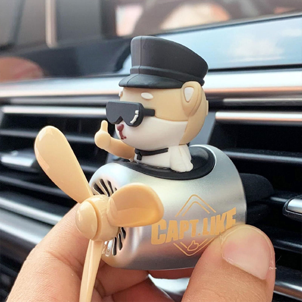 Car Air Freshener Clip Vent Fragrance Bear Perfume Aromatherapy Aroma Diffuser