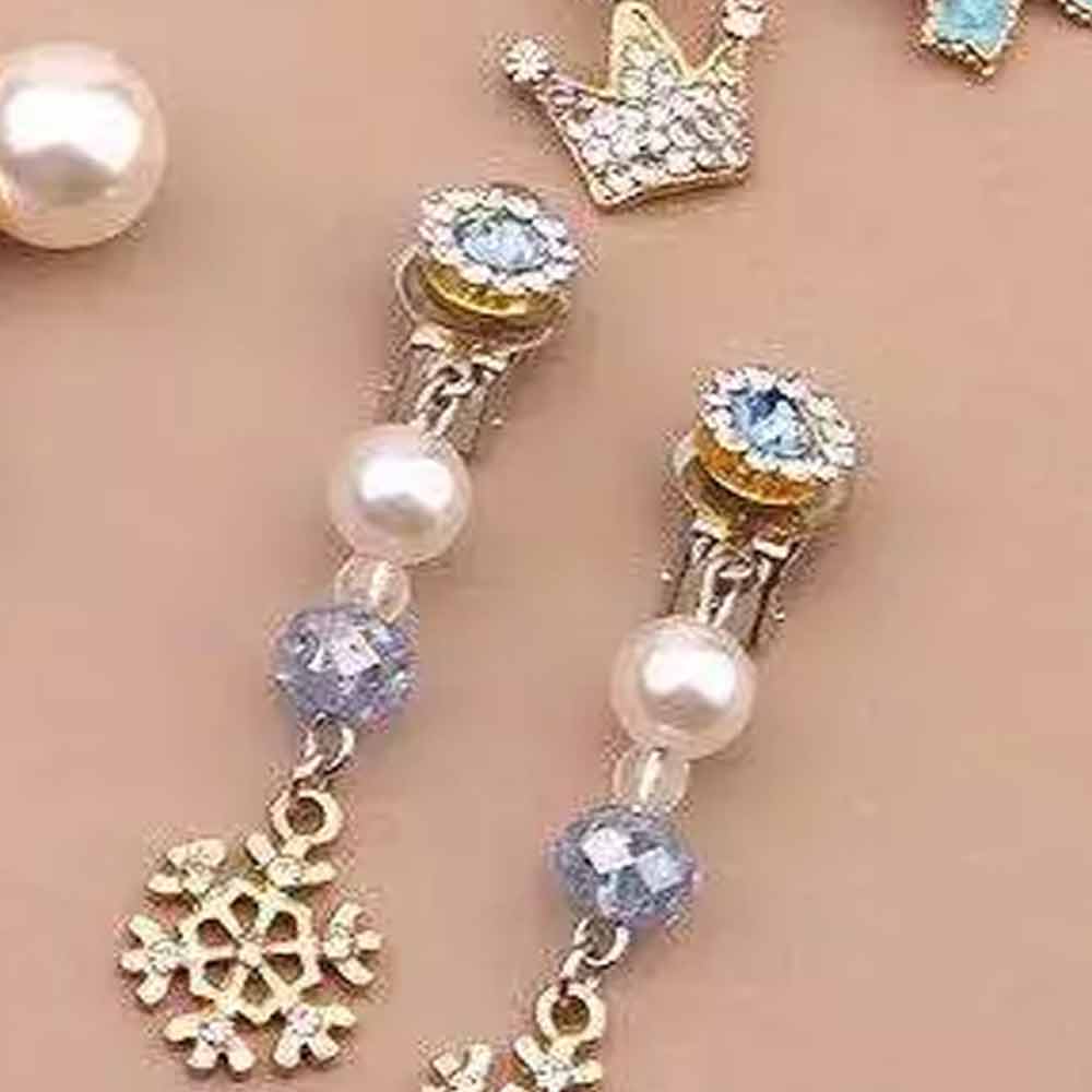 Frozens Elsa Anna necklace Bracelet Earring Ring Set Children Girls Gift BEST GIFT