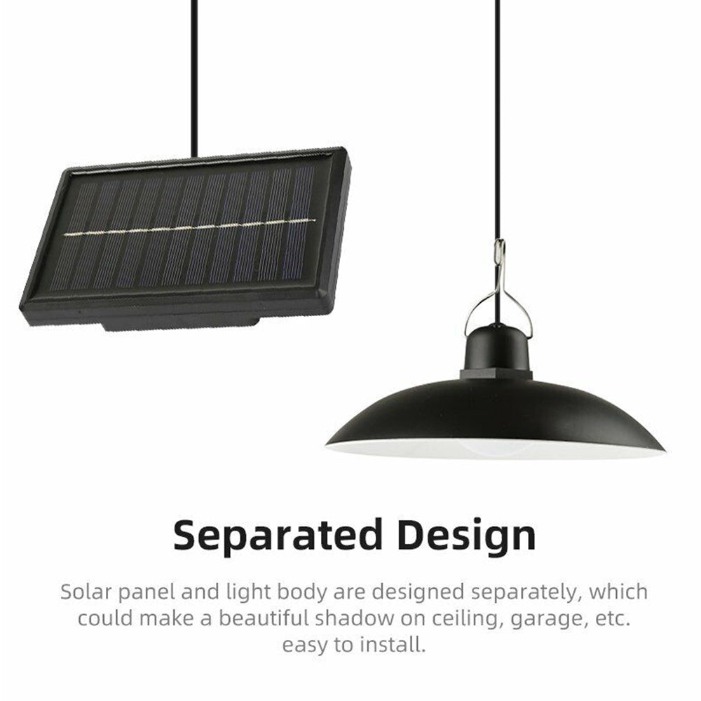 Solar Power Light Outdoor Hanging Pendant Garden Yard Tent  Remote Control